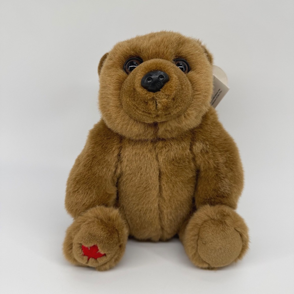Maplefoot Bears Syrup Brown Grizzly Plush Stuffed Animal House MB-12 9 inch